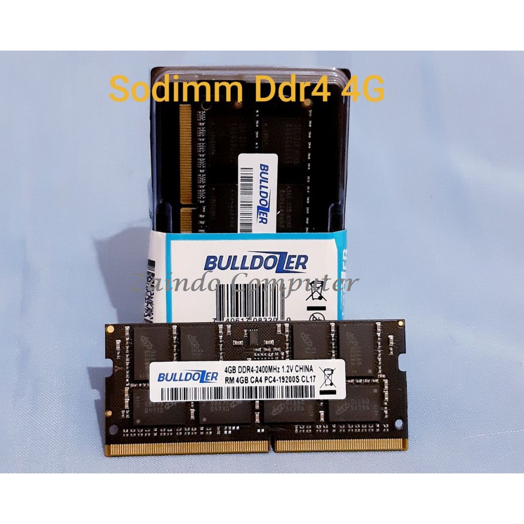 MEMORY SODIMM DDR4 4GB KINGSTON PC4-2666 - MEMORY LAPTOP SODIMM BULLDOZER DDR4 4GB SODIMM KINGSTON DDR4 4GB