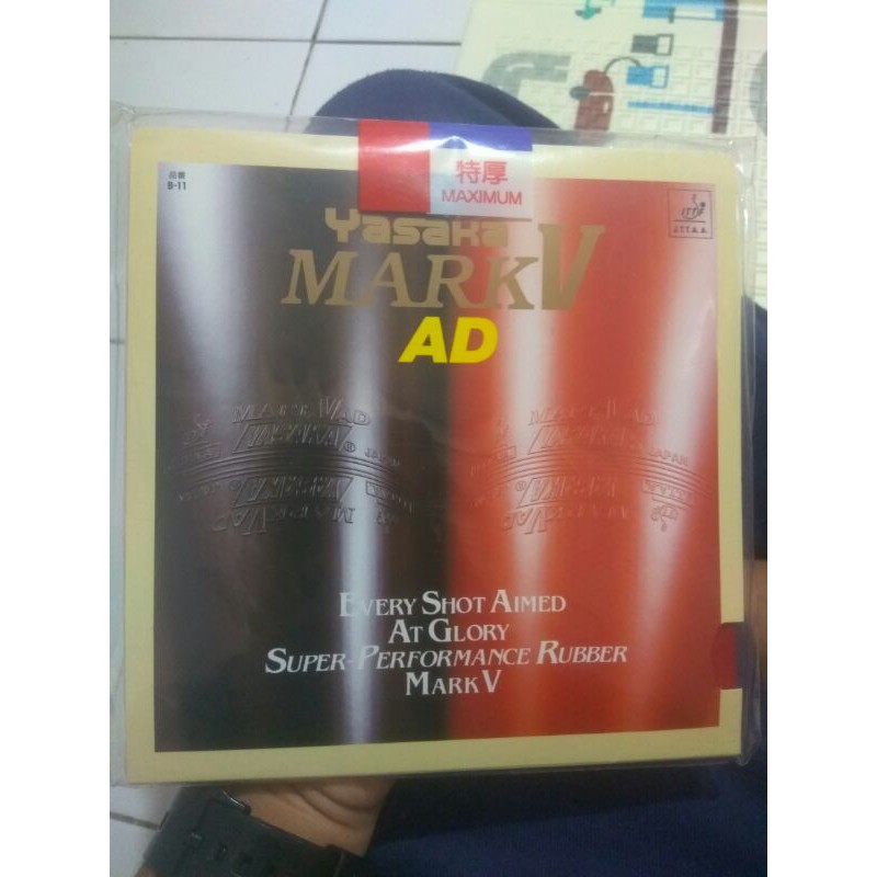 KARET TENIS MEJA YASAKA MARK V AD ORIGINAL