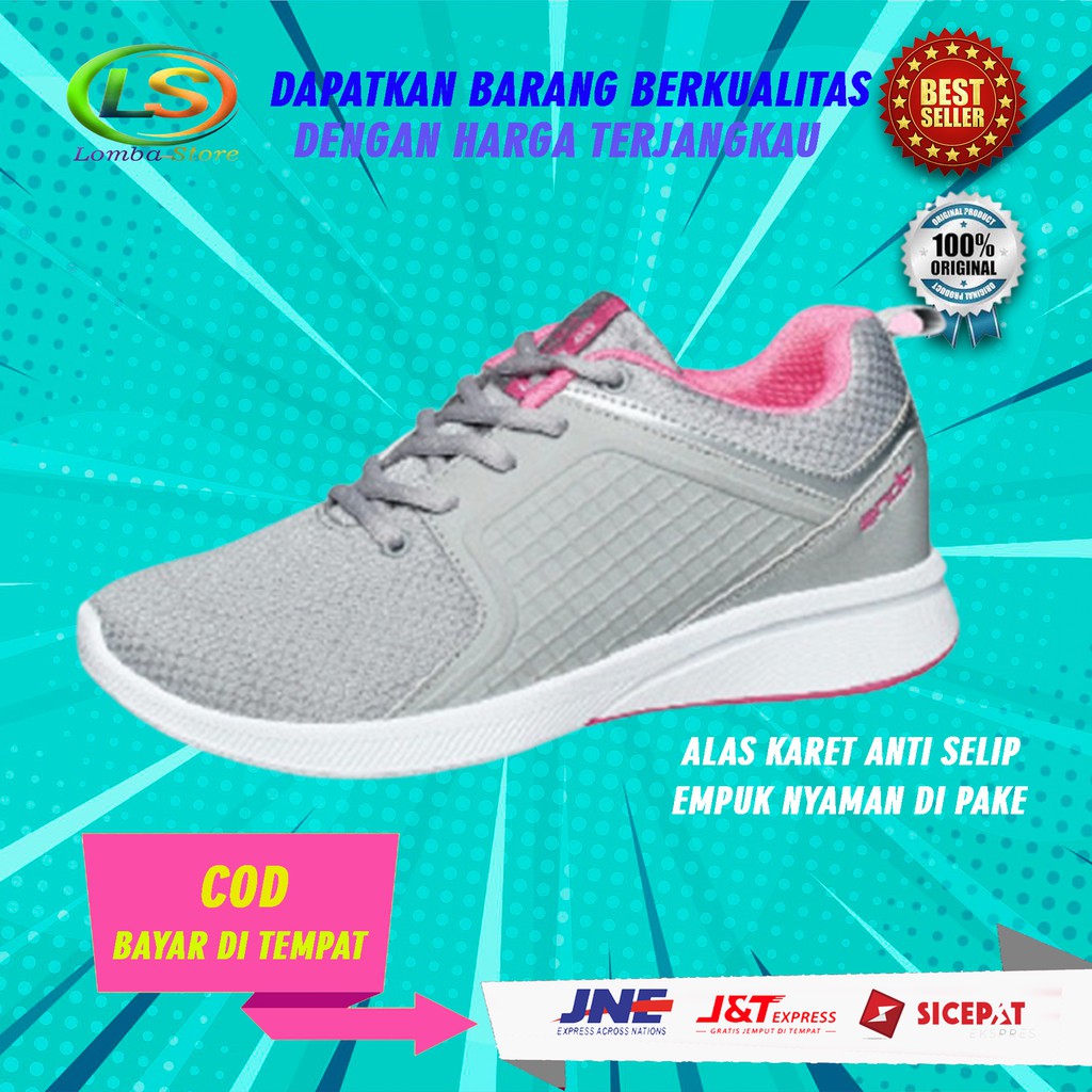 Sepatu Anak Remaja Dewasa Wanita perempuan Cewek Kekinian Terendy Sport Jalan-jalan Murah Ando