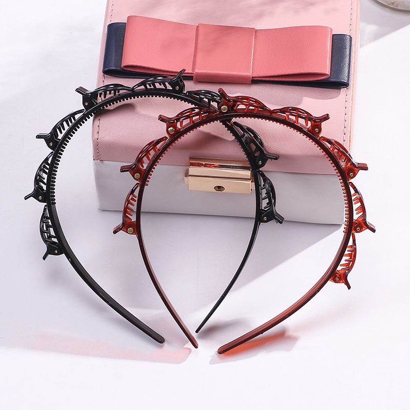 Bando Twister / Bando Jepit Rambut Kepang Korea (Kimiko)