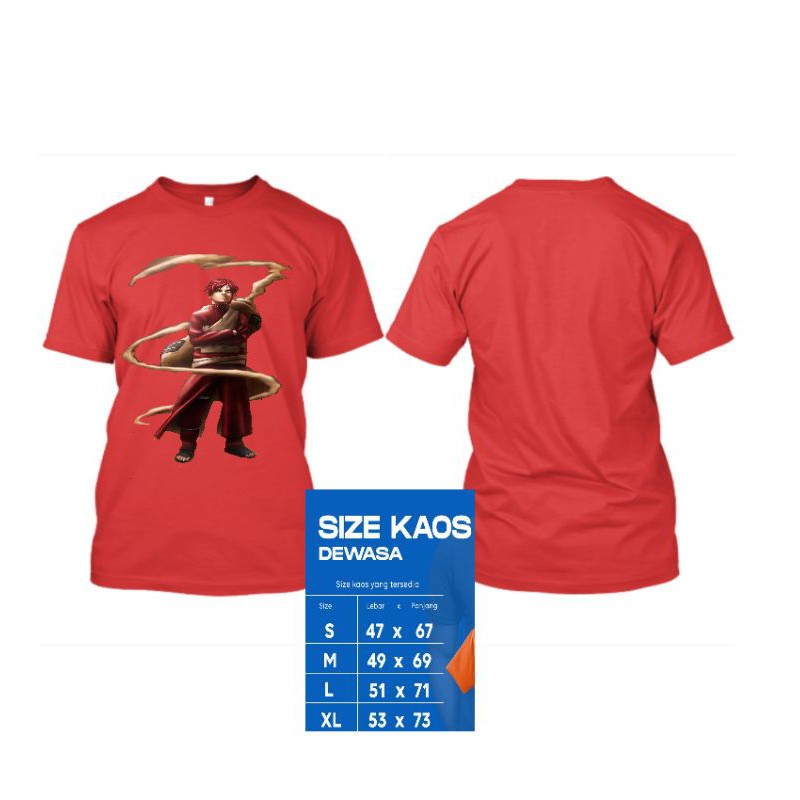 kaos Gaara one piece unik