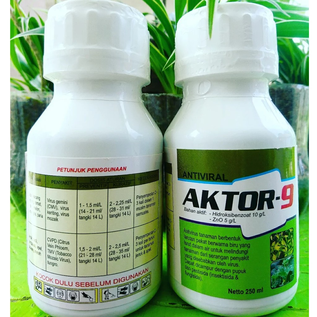 Antivirus AKTOR-9 250ml HIDROKSIBENZOAT & ZnO
