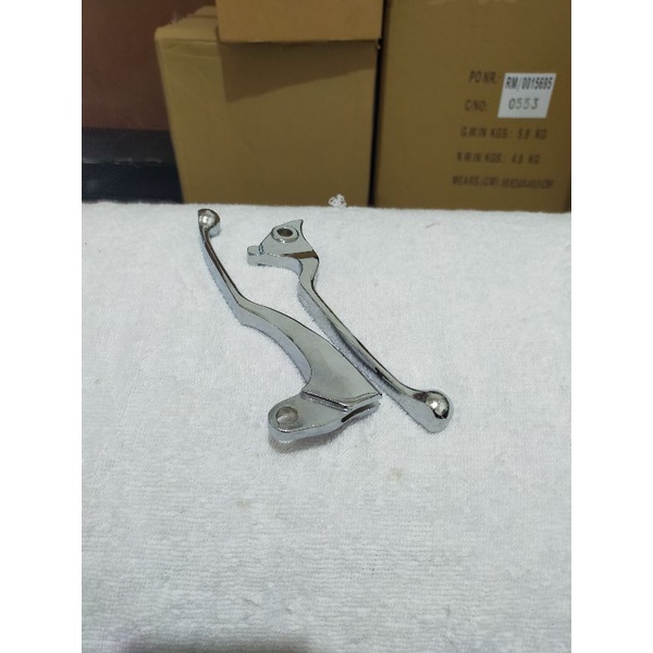 handle rem standard chrome mx 135 old mx 135 new tuas rem crom mx 135 old mx 135 new brake handle ch