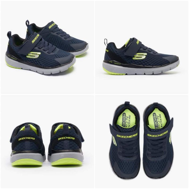 SKECHERS Original shoes anak Lime | Skechers boys | Skechers anak laki-laki | Sepatu anak