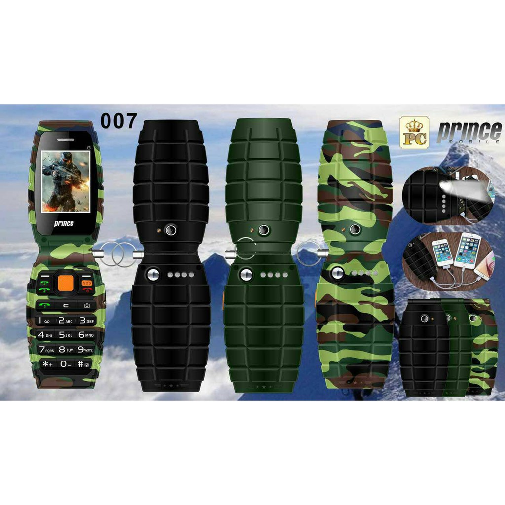 Terlaris HP PRINCE PC333 PB 6800 MAH 3 SIM GSM ON SENTER