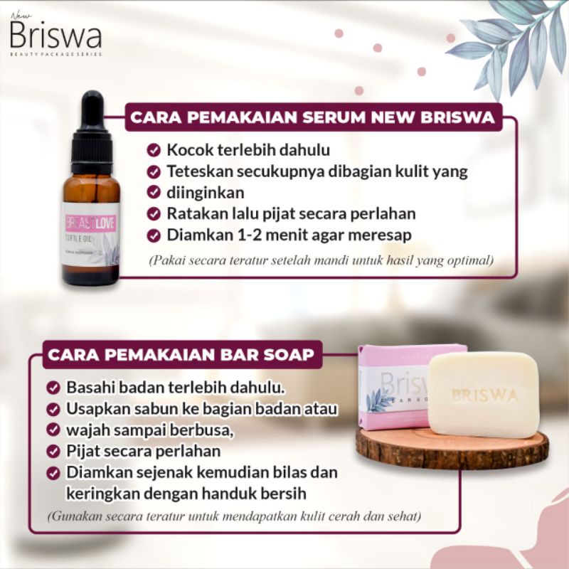 New Briswa, Serum Pembesar & Pengencang Payudara
