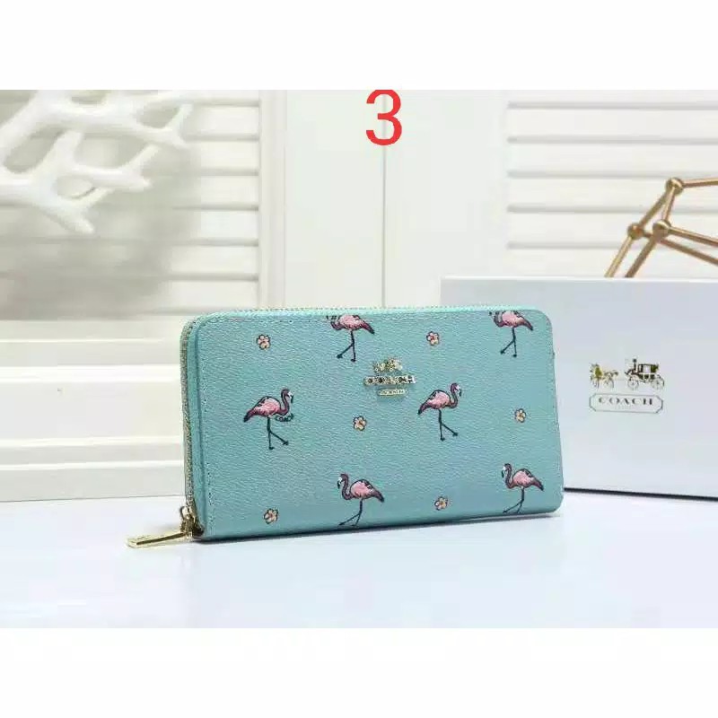 DOMPET WANITA COAACH PANJANG MOTIF-MOTIF ( NO BOX ) #196
