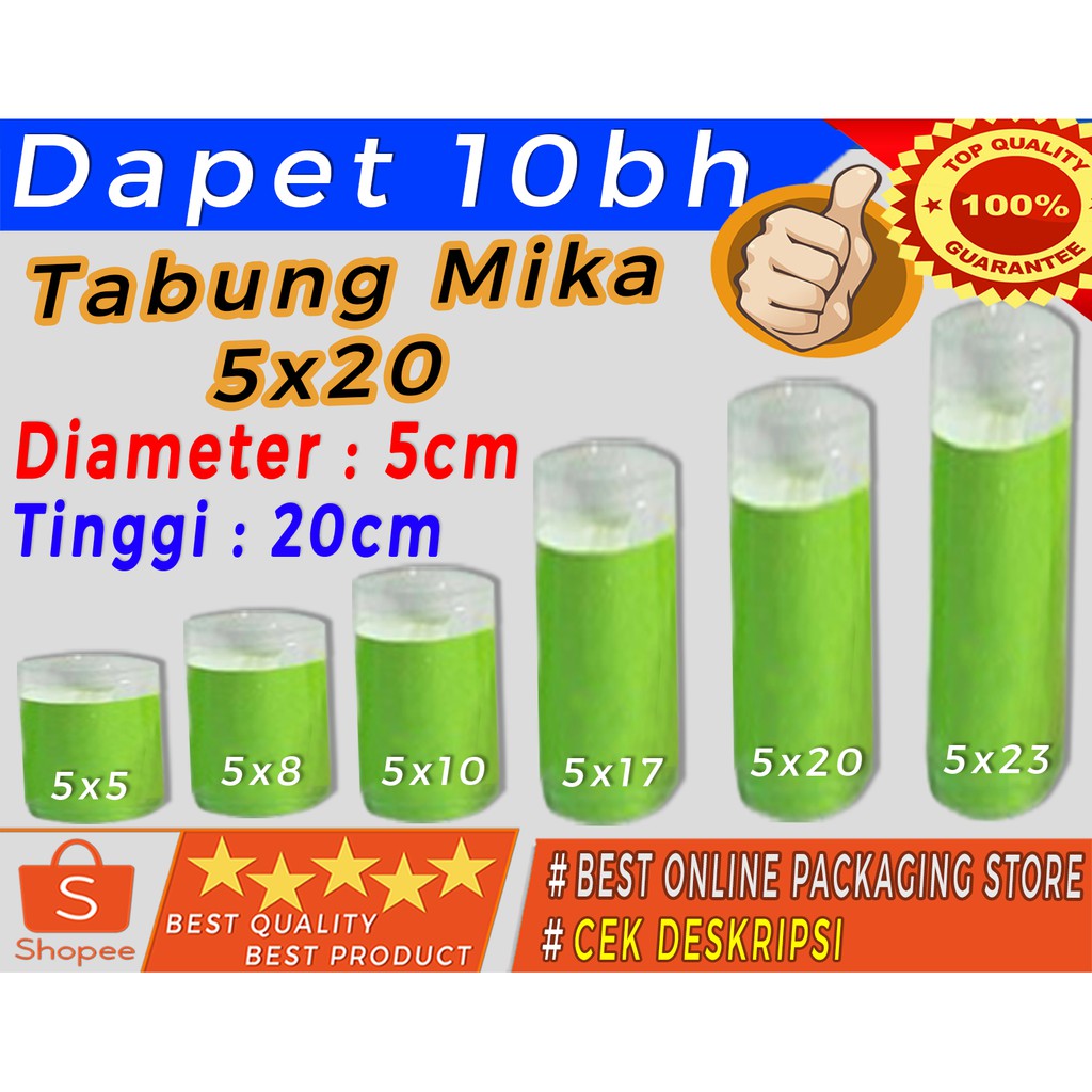 

TABUNG MIKA 5 X 20 ( NO GARANSI )