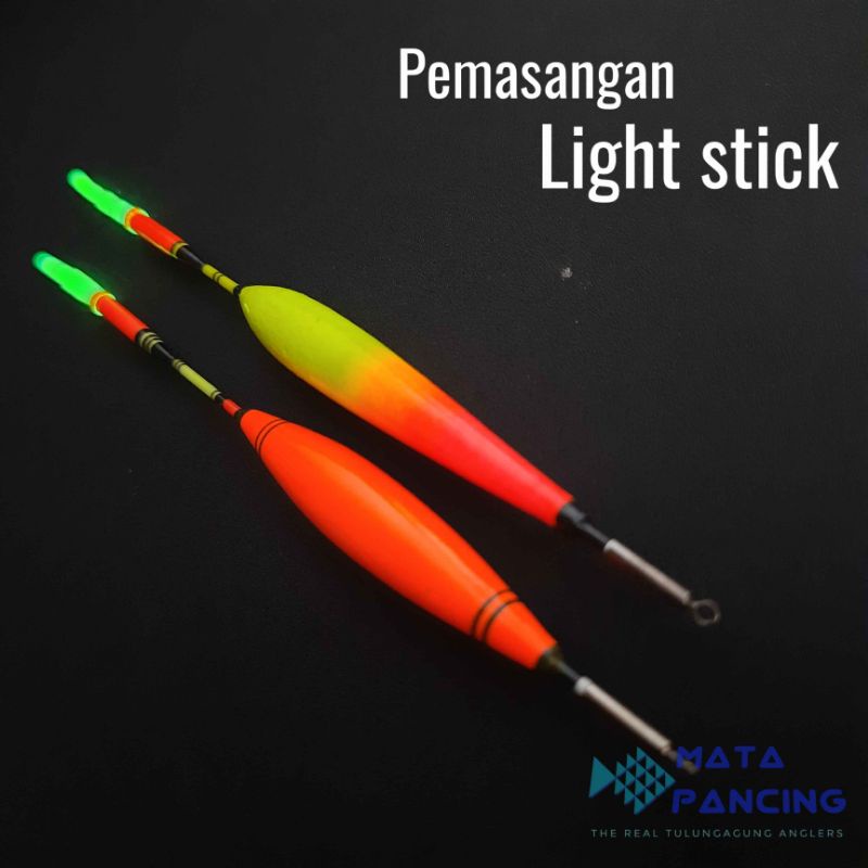 Pelampung pancing kambangan kumbul kimpul siang malam bahan styrofoam