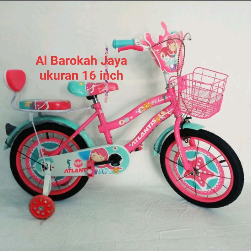 Sepeda mini Atlantis Bell 16-18 inch sepeda anak