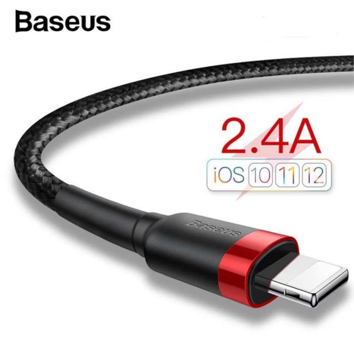 BASEUS CHARGER IPHONE FAST CHARGING KABEL DATA LIGHTNING CABLE IPAD USB CABLE DATA ORIGINAL MEDAN