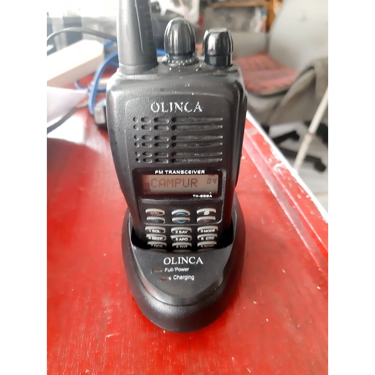 HT OLINCA TH888A MATI TX DAN RX FREKUENSI VHF OLINCA TH 888 A MATOT RUSAK
