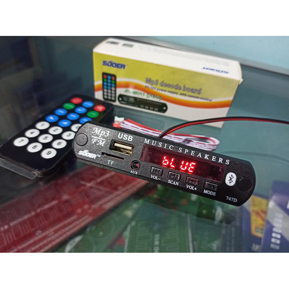 Modul Kit Player MP3 FM BLUETOOTH USB TERMURAH SOUER