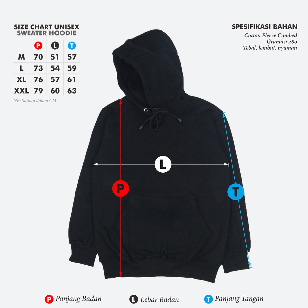 size chart hoodie converse