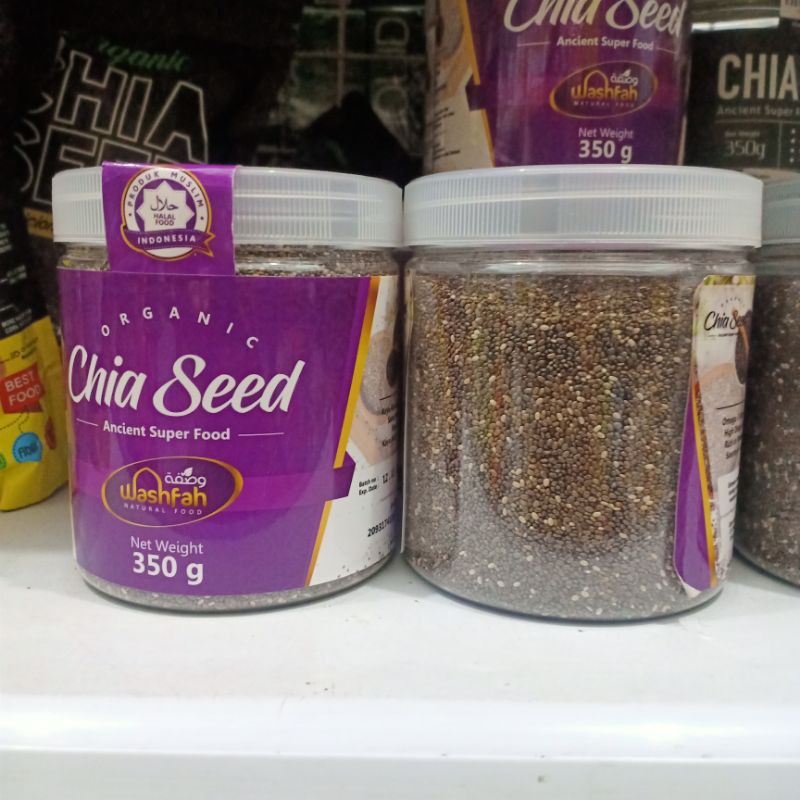 

ORGANIK CHIA SEED Wasfa 350 GRAM