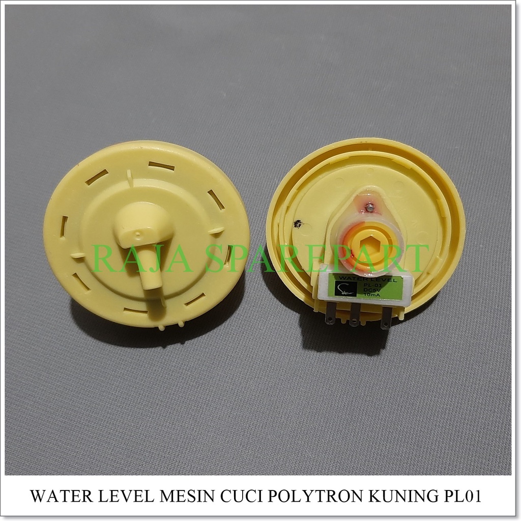 Water Level Mesin Cuci Polytron Zeromatic Top Loading (Bukaan Atas) Kuning