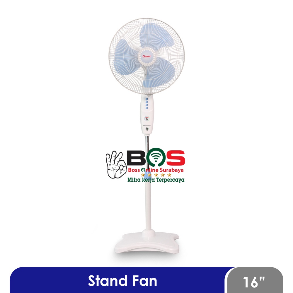 Kipas Angin Berdiri Stand Fan Cosmos 16 SKM 16-SKM 16 SKM Cosmos