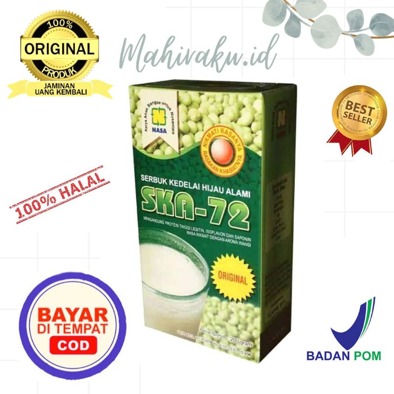 

SUSU KEDELAI NASA SKA-72 | SUSU PENGGEMUK | SUSU GEMUK | SUSU PELANCAR ASI