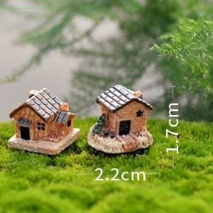 Pajangan Rumah Miniatur Murah Cake Topper Rumah Pajangan Patung Home