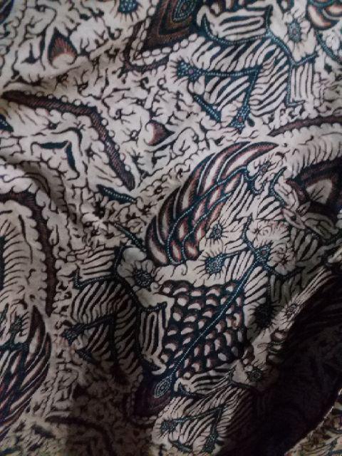 Kemeja Batik Pria Lengan Panjang Motif Sogan Mataram Bswrt Kenongo Batik