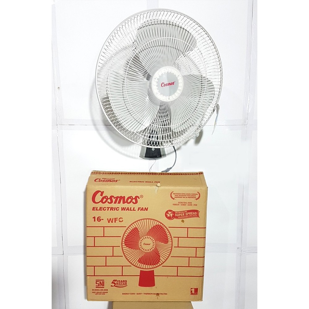 COSMOS 16-WFC Wall Fan 16WFC / 16 WFC Kipas Angin Dinding Cosmos 16 Inch