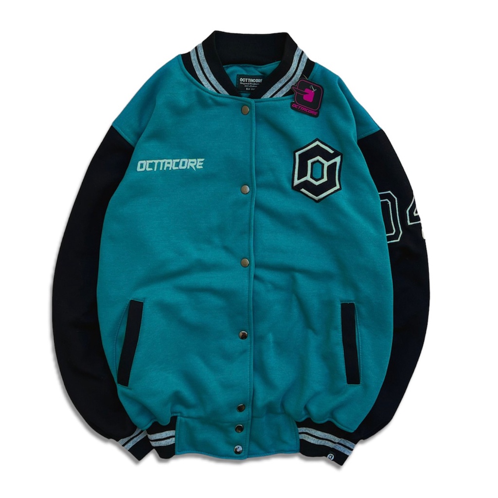 Jacket Varsity Octta Core Outerwear Varsity Jacket Baseball East Team Fleece Toska.