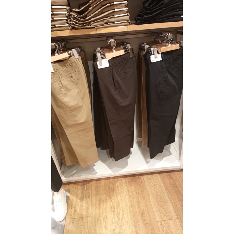 celana chino pria uniqlo original