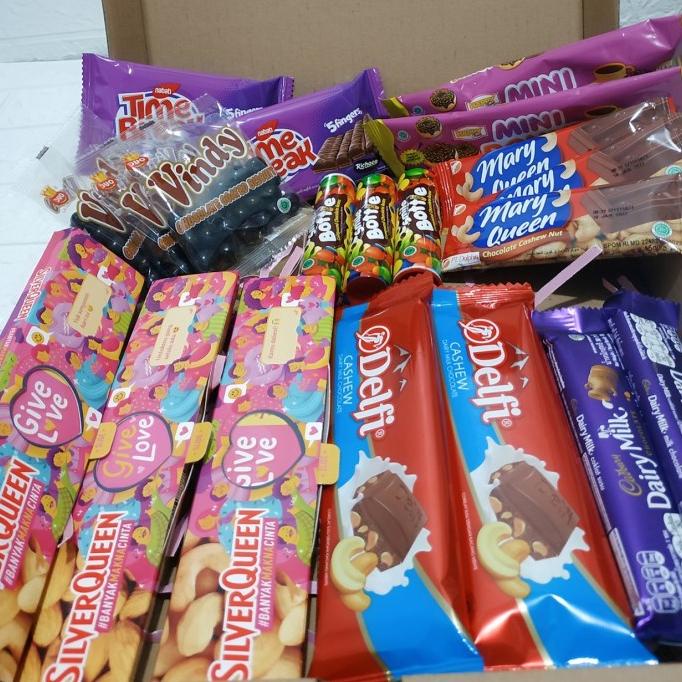 

[COD] paket BIG BOX 20 coklat kado unik valentine ulang tahun [COD]