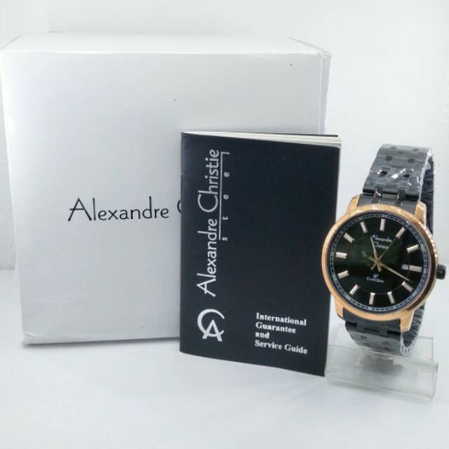 Jam tangan pria Original Alexandre Christie AC 8511 MD