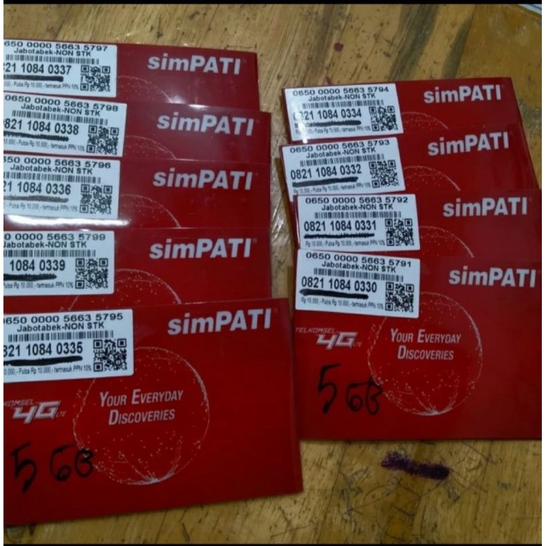 Kartu perdana dan saldo mini