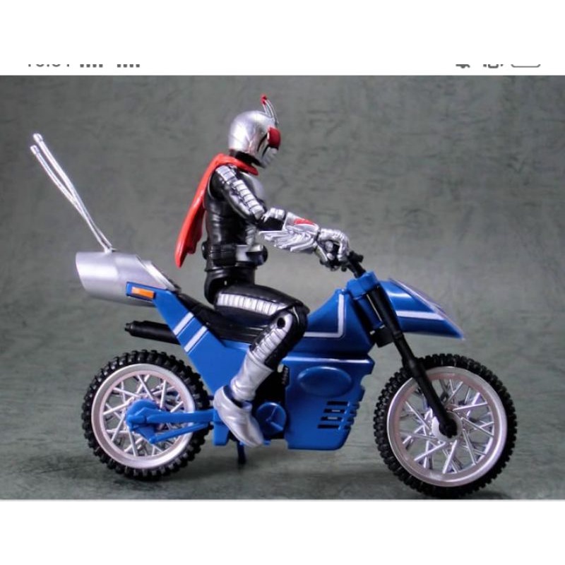 shodo x kamen rider super 1 + blue version