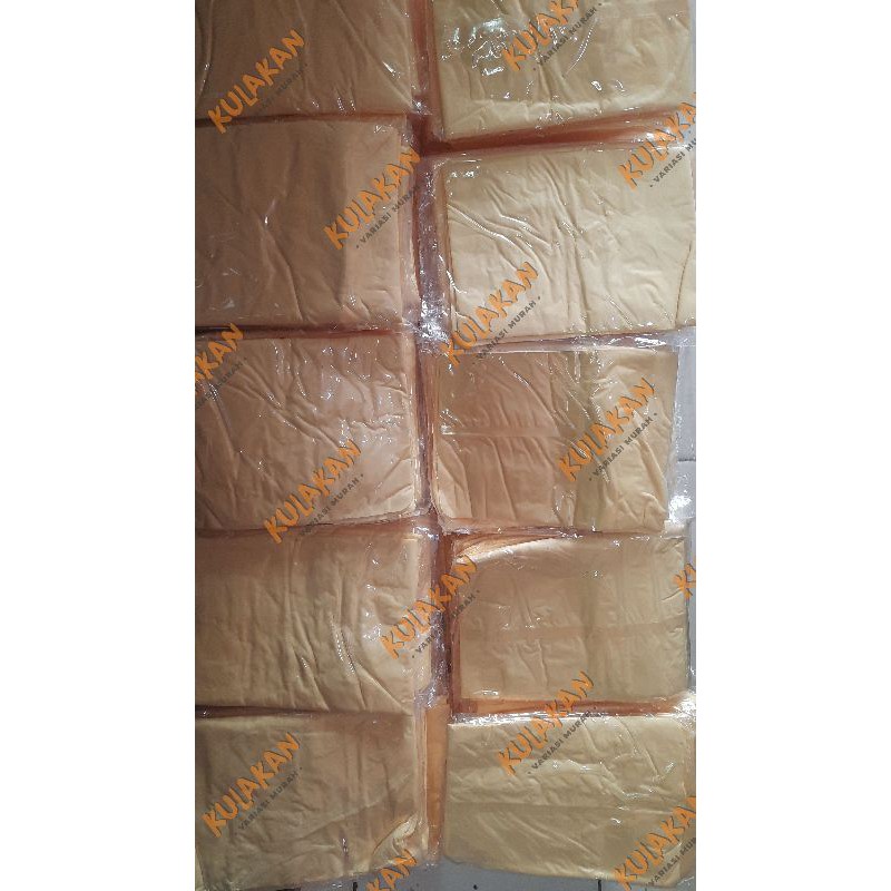 Kanebo Kain Lap Polos Refill Lembaran Ukuran 43x32x02 Motor Mobil Tebal Kuning