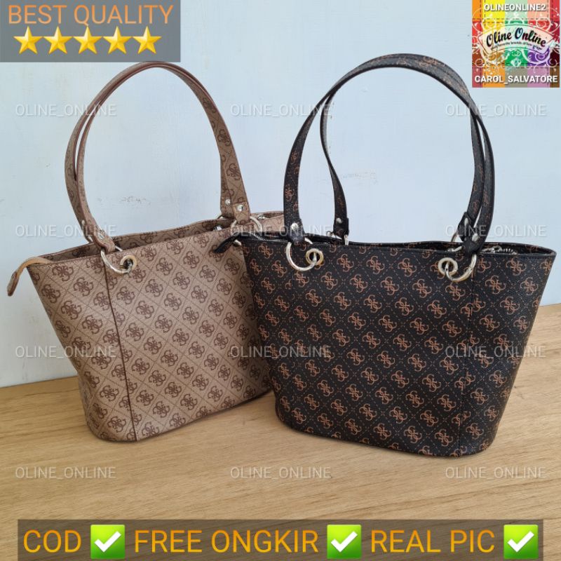 (WODB)tas noelle tote medium size bag gs 4g logo office bag shopper neverfull gb