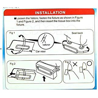 Kotak Tisu Untuk Sun Visor Mobil