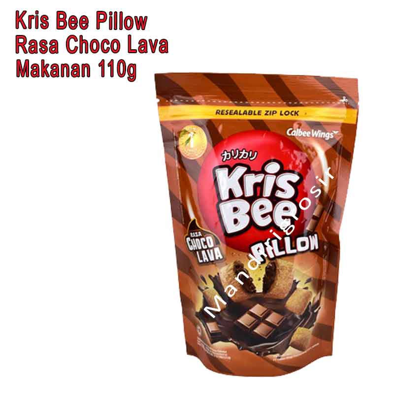 Makanan Ringan * Kris Bee Pillow * Rasa Choco Lava * 110g