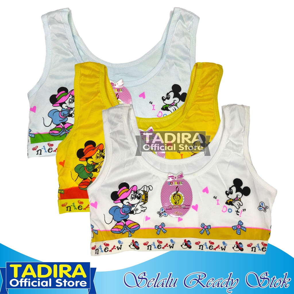 TADIRA 4 Pcs MINISET Anak SD SMP Remaja ABG Gadis Mini Set Motif Gambar