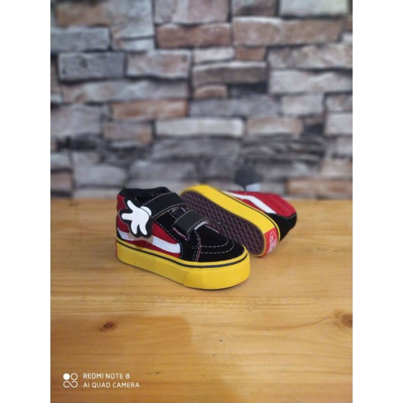 SEPATU VANS MICKEY KIDS PREMIUM QUALITY VANS MICKEY ANAK