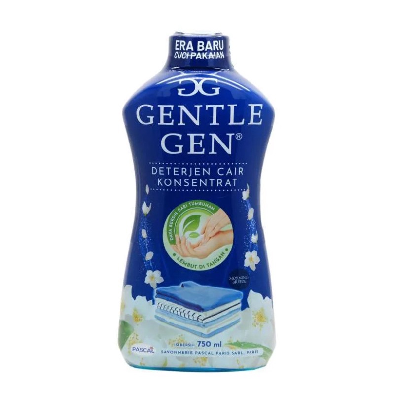 GENTLE GEN Deterjen Cair Konsentrat Morning Breeze 750 ml