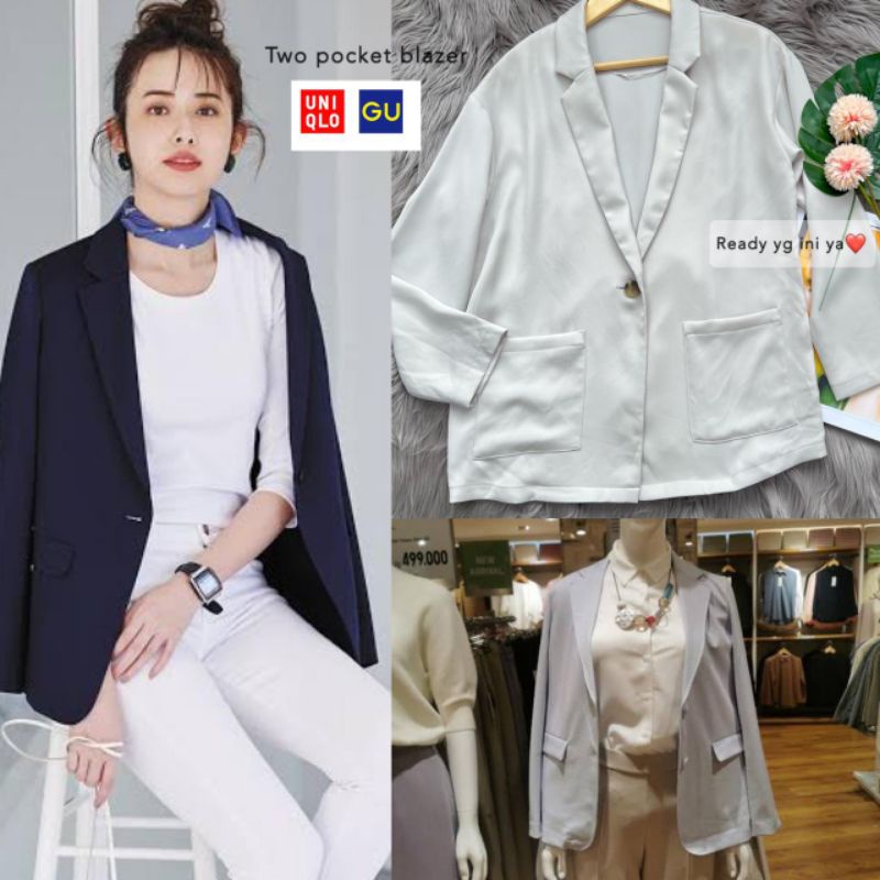 Uniqlo pocket blazer