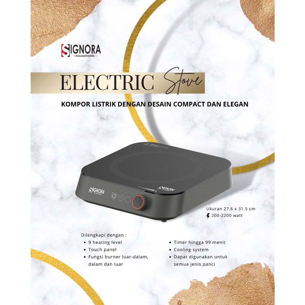 SIGNORA Electric Stove / Kompor Listrik Signora