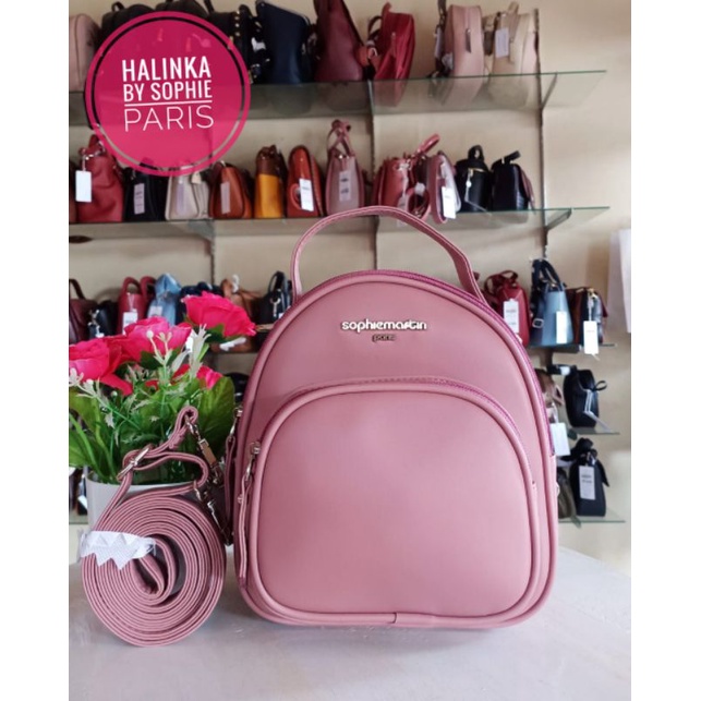 Tas Halinka Sophie Martin Tas Ransel wanita Tas sekolah Tas kerja Tas Ootd Tas mini Tas imut