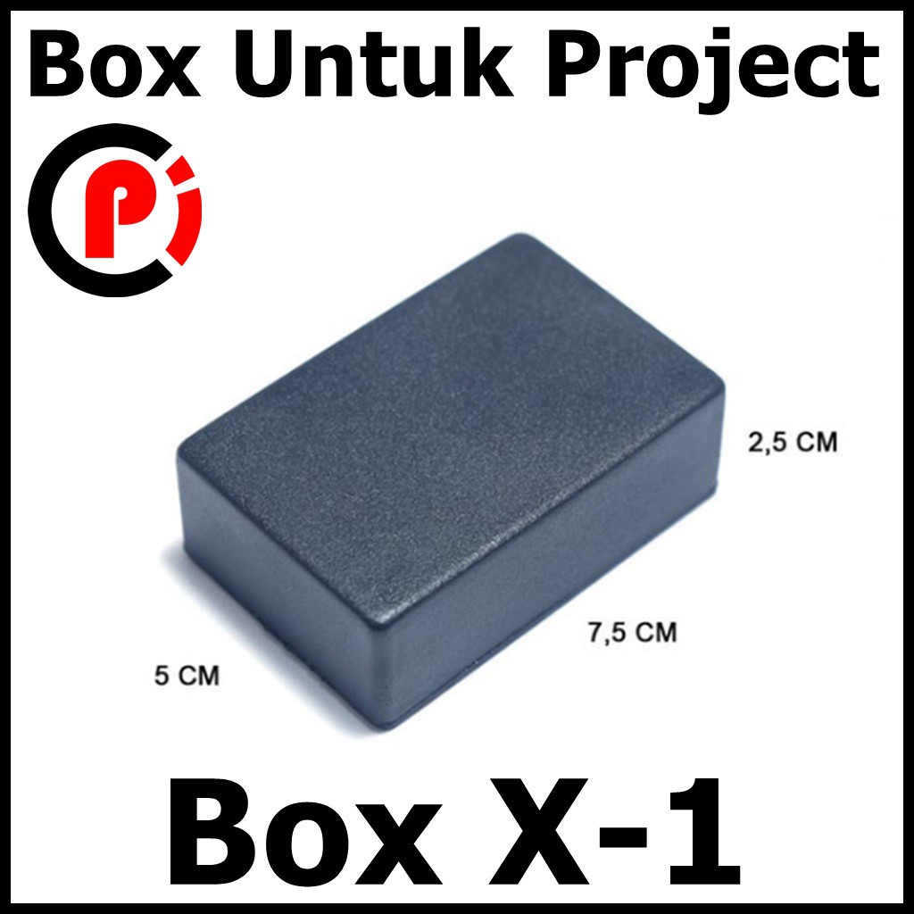 BOX HITAM / BOX PLASTIK X1 Kotak Elektronik