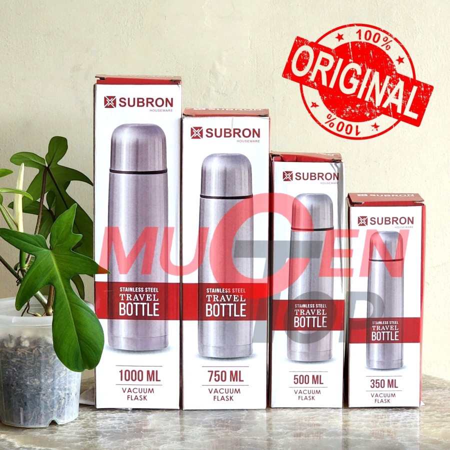 Subron Vacuum Flask / Tumbler Air Panas Dingin / Termos Traveling