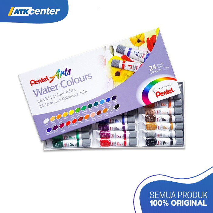 

Cat Air / Pentel Arts Water Colours WFRS-24 (24 Colors)