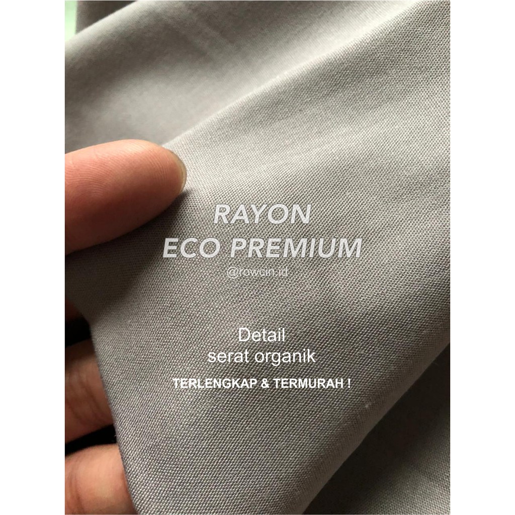 KAIN RAYON POLOS PREMIUM TERLENGKAP BAHAN ORGANIK LEMBUT LANGSUNG DARI PABRIK