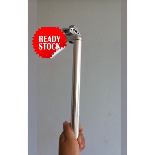 Seatpost 25.4 alloy chrome
