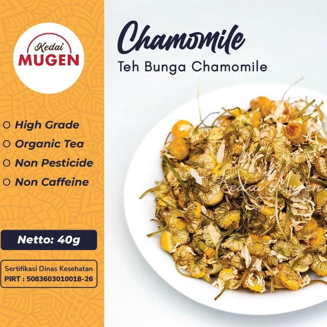 

[ COD ] Premium Chamomile Herbal Tea 40g SALE Kode 750