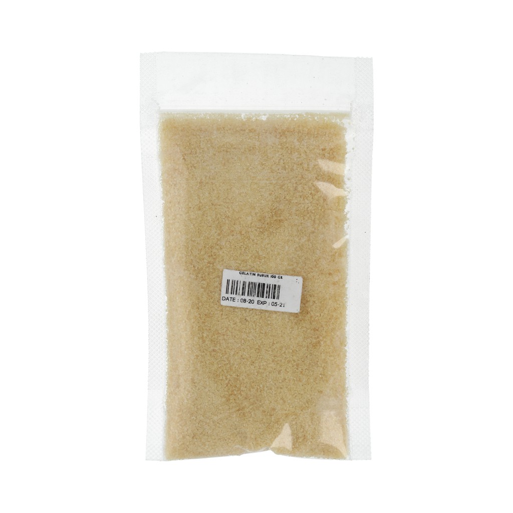 

Gelatin Bubuk 100 gr / Gelatin Sapi HALAL 100 gr