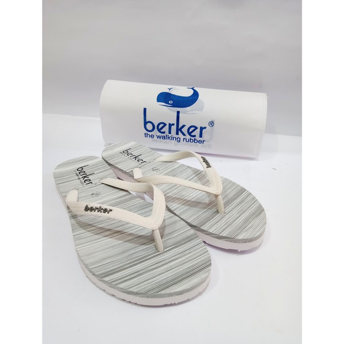 SANDAL JEPIT WANITA / BERKER / GAHARU LADIES WHITE
