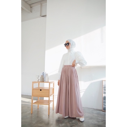 Seruni skirt — rok plisket